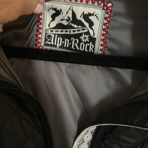 Alp-n-Rock black Courcheval faux fur jacket 2 - Picture 13 of 17